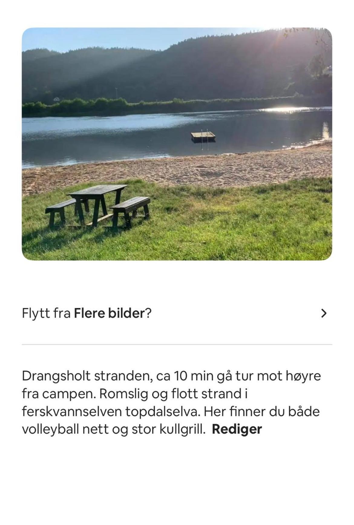 Naturskjonn I Naerheten Av Dyreparken Сasa de vacaciones Kristiansand
